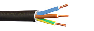 RIGID CABLE E1VV-U 3G4